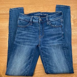 American Eagle skinny next level stretch jeans